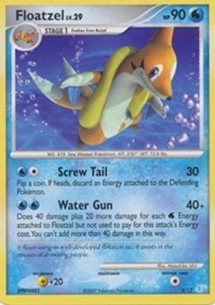 Floatzel - DP Trainer Kit Manaphy & Lucario