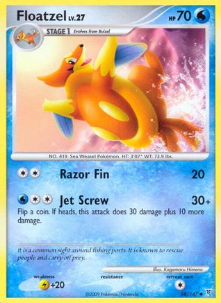 Floatzel/147 - Supreme Victors Reverse Holofoil