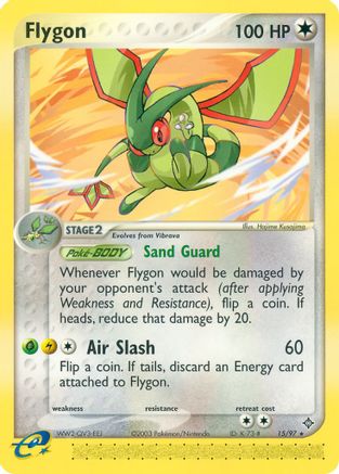 Flygon 15/97 - Dragon Reverse Holofoil