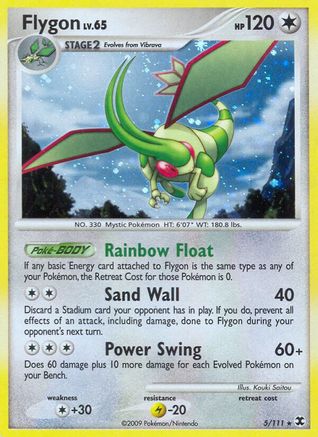 Flygon/111 - Rising Rivals Reverse Holofoil