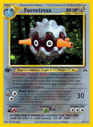 Forretress (2)/75 - Neo Discovery