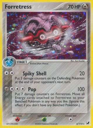 Forretress/115 - Unseen Forces Reverse Holofoil