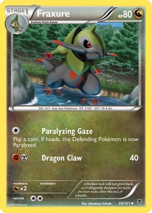 Fraxure/101 - Plasma Blast Reverse Holofoil
