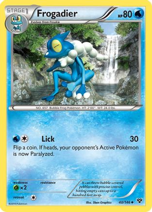 Frogadier/146 - XY Base Set