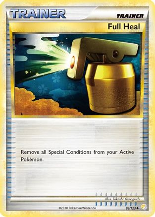 Full Heal 93/123 - HeartGold SoulSilver Reverse Holofoil
