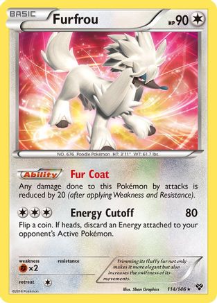 Furfrou/146 - XY Base Set Reverse Holofoil
