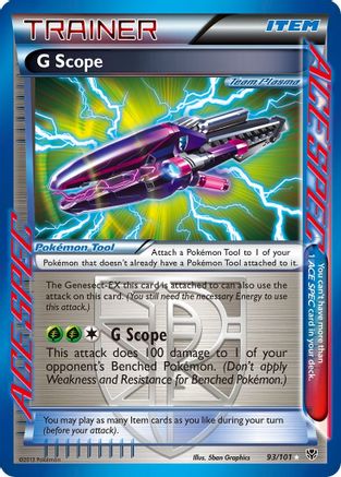 G Scope (Team Plasma)/101 - Plasma Blast Holofoil