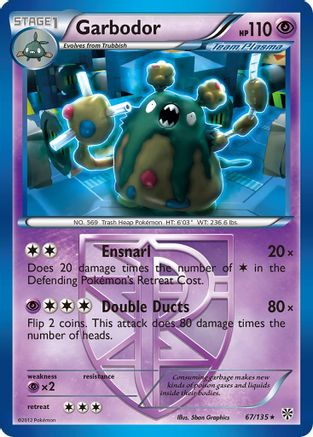 Garbodor (Team Plasma) (67)/135 - Plasma Storm