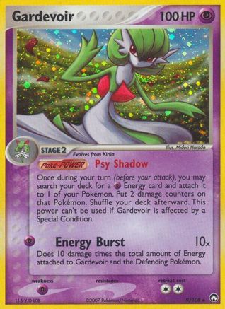Gardevoir/108 - Power Keepers Holofoil
