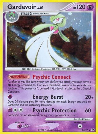 Gardevoir/127 - Platinum Holofoil