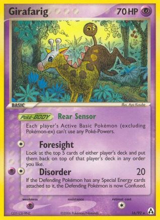 Girafarig/92 - Legend Maker