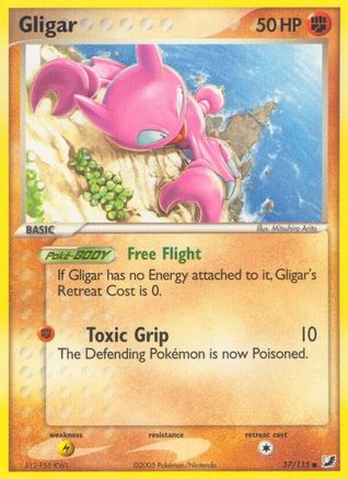 Gligar/115 - Unseen Forces Reverse Holofoil