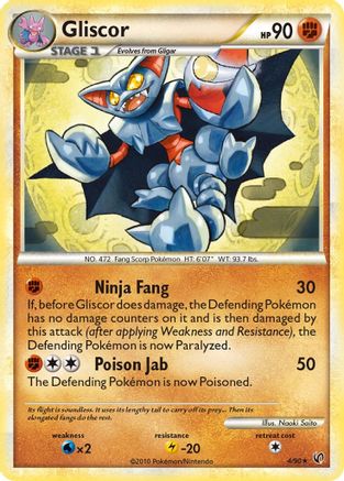 Gliscor/90 - Undaunted Reverse Holofoil