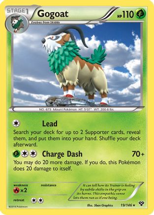Gogoat/146 - XY Base Set Reverse Holofoil