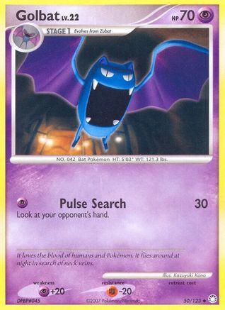 Golbat/123 - Mysterious Treasures