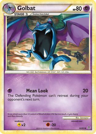 Golbat/95 - Unleashed Reverse Holofoil