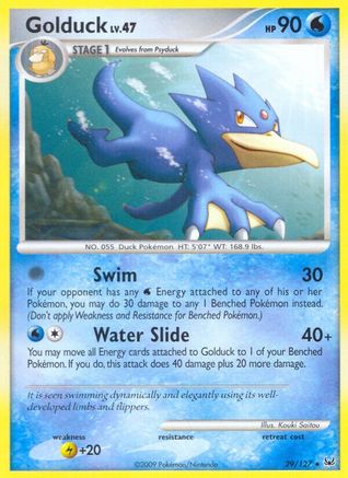 Golduck/127 - Platinum Reverse Holofoil