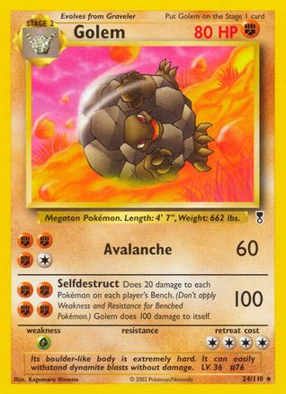 Golem/110 - Legendary Collection Reverse Holofoil