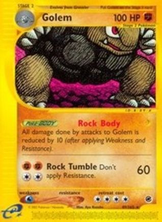 Golem (49)/165 - Expedition Reverse Holofoil