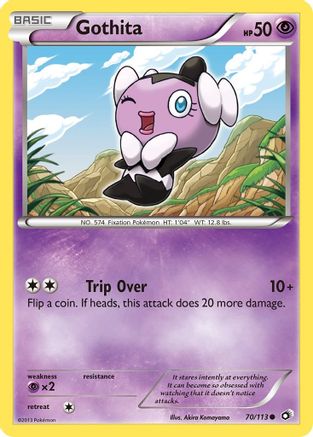 Gothita (70)/113 - Legendary Treasures Reverse Holofoil