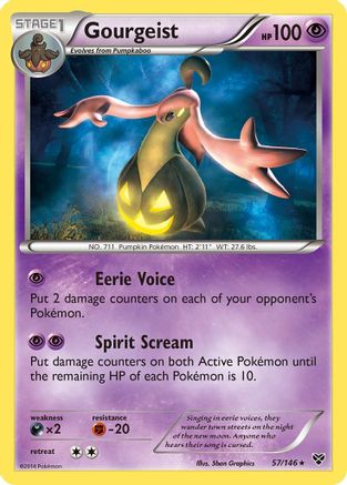 Gourgeist/146 - XY Base Set Reverse Holofoil