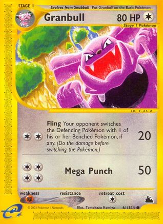 Granbull/144 - Skyridge Reverse Holofoil