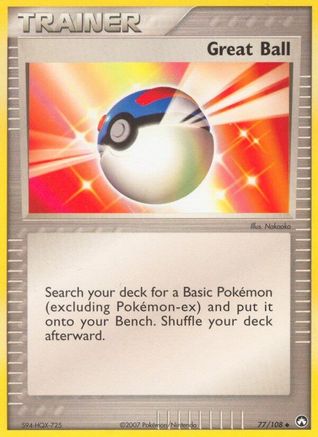 Great Ball/108 - Power Keepers Reverse Holofoil
