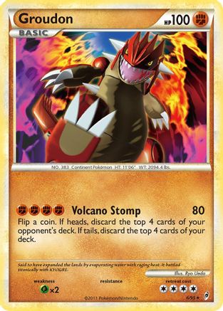Groudon/95 - Call of Legends Holofoil