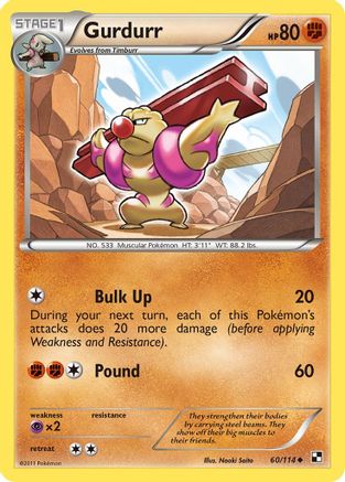 Gurdurr/114 - Black and White Reverse Holofoil
