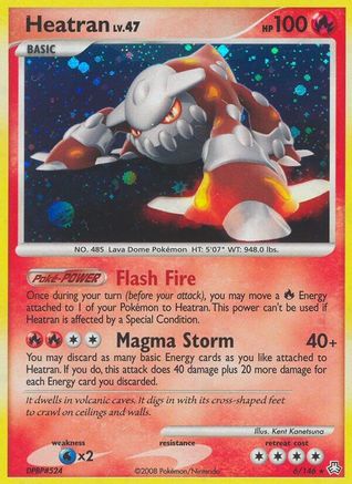 Heatran (6)/146 - Legends Awakened Reverse Holofoil