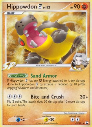 Hippowdon E4/111 - Rising Rivals