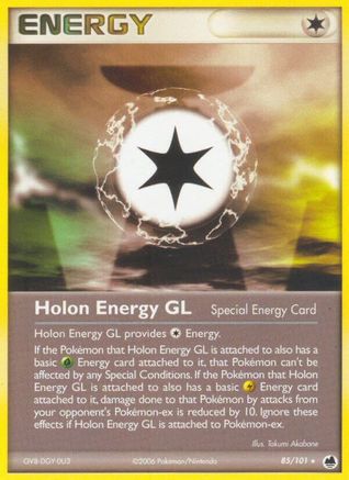 Holon Energy GL/101 - Dragon Frontiers Reverse Holofoil