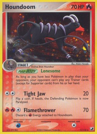 Houndoom/115 - Unseen Forces Holofoil