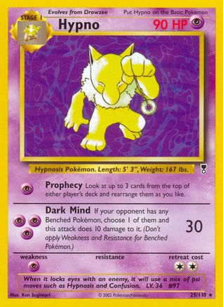 Hypno/110 - Legendary Collection Reverse Holofoil
