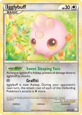 Igglybuff 44/123 - HeartGold SoulSilver Reverse Holofoil
