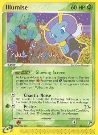 Illumise/100 - Sandstorm Reverse Holofoil