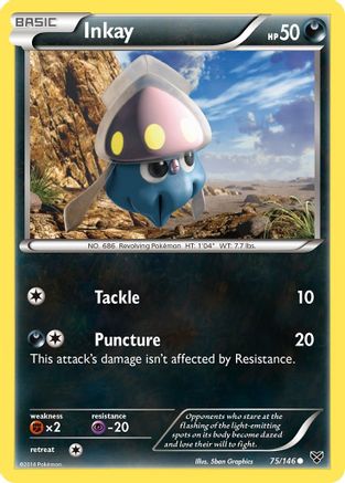 Inkay (75)/146 - XY Base Set