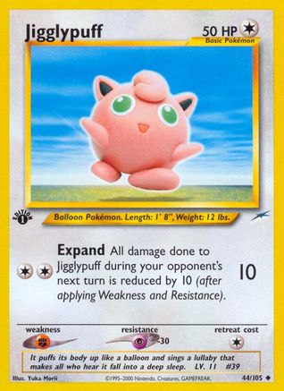 Jigglypuff/105 - Neo Destiny