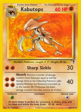 Kabutops/110 - Legendary Collection Reverse Holofoil