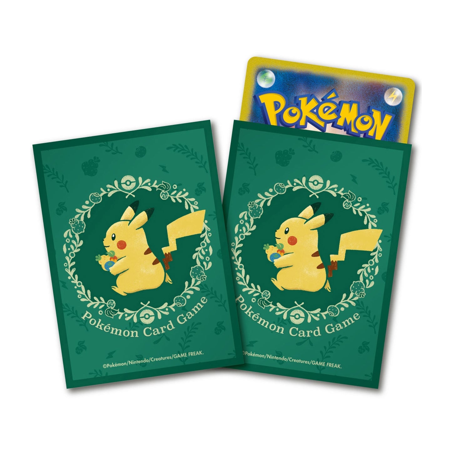 Pokémon Center Japan Official Sleeves: Berries & Pikachu Sleeves