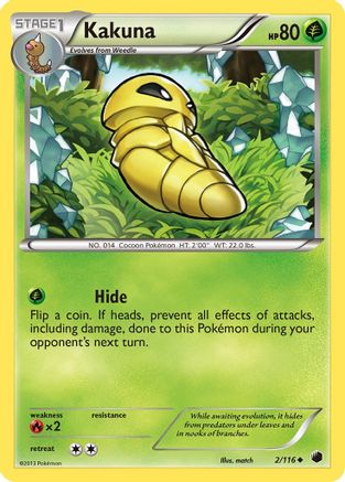Kakuna/116 - Plasma Freeze Reverse Holofoil