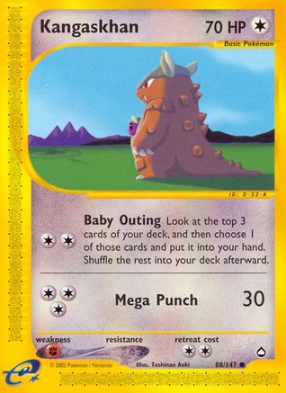 Kangaskhan/147 - Aquapolis