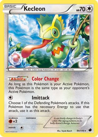 Kecleon/116 - Plasma Freeze
