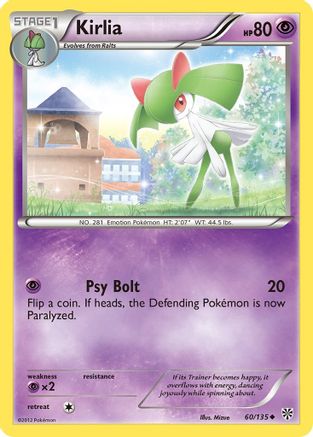Kirlia/135 - Plasma Storm Reverse Holofoil