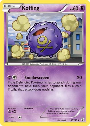 Koffing (57)/135 - Plasma Storm