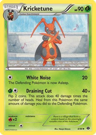 Kricketune/99 - Next Destinies Reverse Holofoil