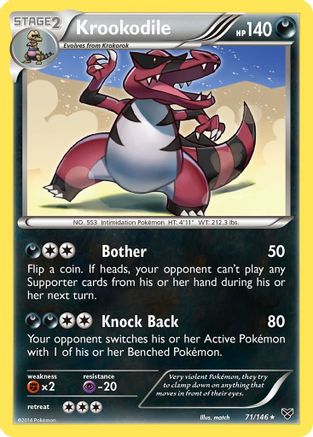 Krookodile/146 - XY Base Set