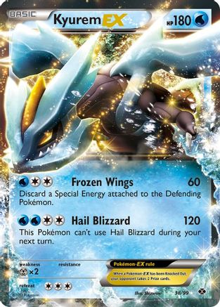 Kyurem EX/99 - Next Destinies Holofoil