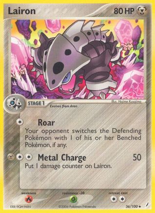 Lairon/100 - Crystal Guardians Reverse Holofoil
