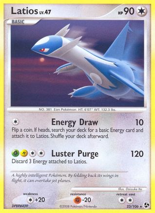 Latios/106 - Great Encounters Reverse Holofoil